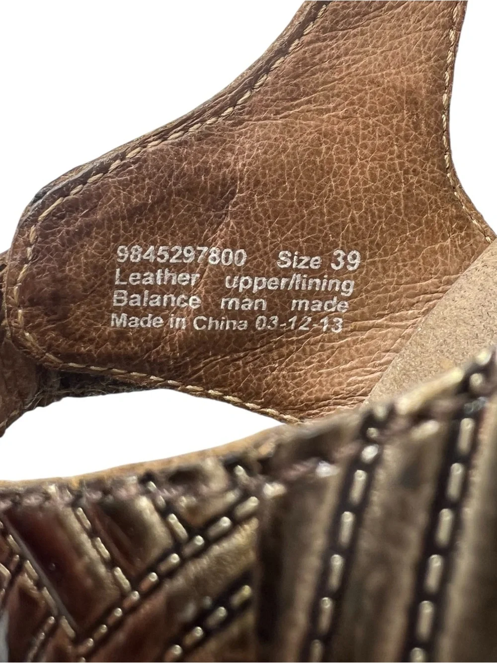 Dansko Wedge Sandals Size 39 Metallic Brown Leather Two-Strap Casual Comfort